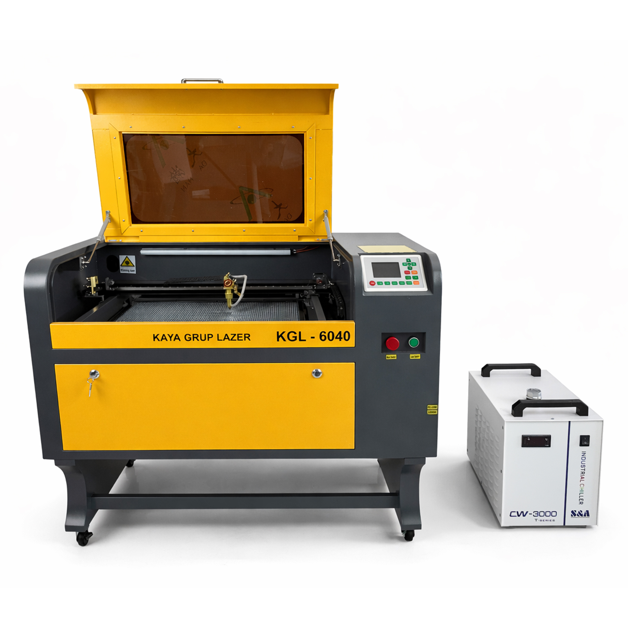 KGL-6040 Tek Kafa Lazer Kesim Makinesi