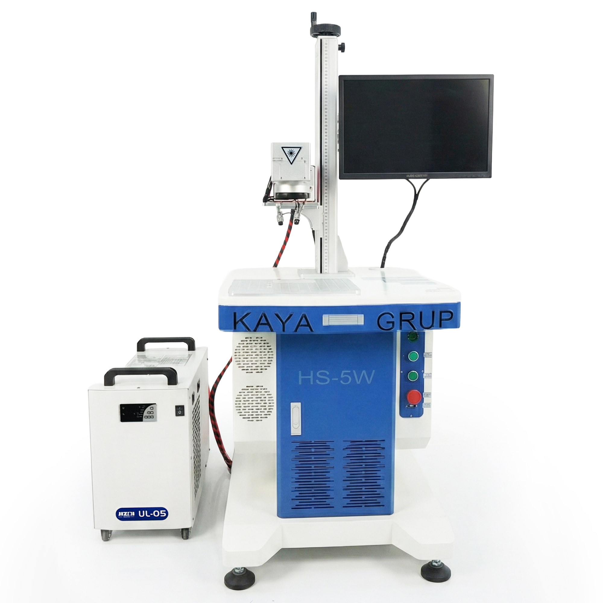 KGL-5W Soğutuculu UV Fiber Lazer Markalama Makinesi